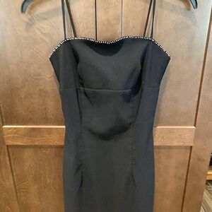 Venus  Sexy Little black mini dress Small rhinestones